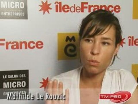 Mathilde Le Rouzic Bagatelles au Salon des micro-entreprises