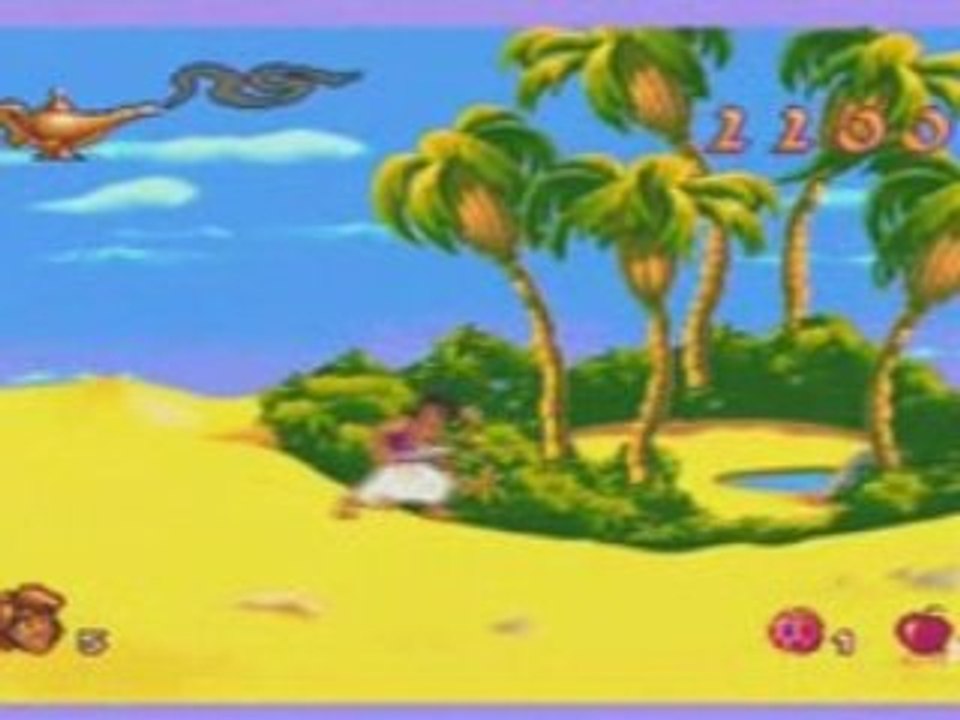 (SIX-K) aladdin sur megadrive