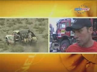 Dakar 2009 Peterhansel rolls in stage 5