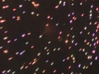 Nouvel an Strasbourg 2009 - mortiers 100 , 75 et 50