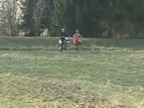 husqvarna 125 WR vs ktm 250 exc-f