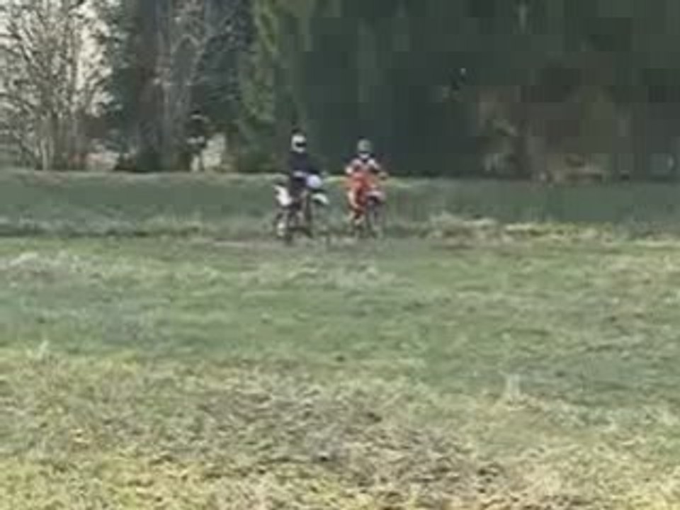 husqvarna 125 WR vs ktm 250 exc-f