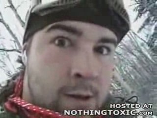 Une tres grosse chute en snow