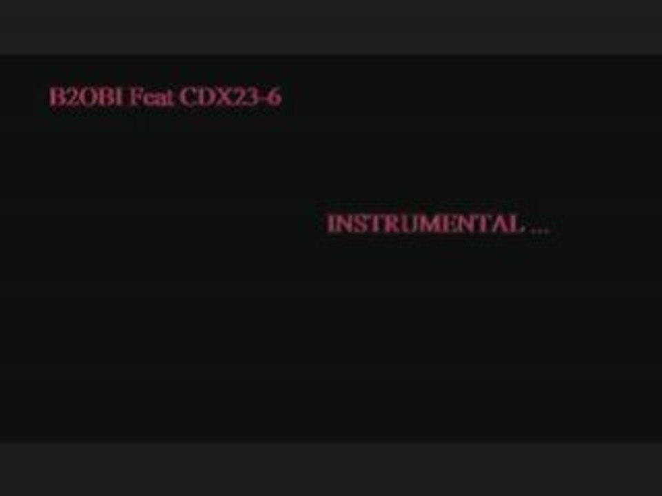 B2oBi - Instrumental