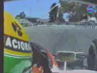 Ayrton Senna Camera Embarquée Circuit Adélaide 1991