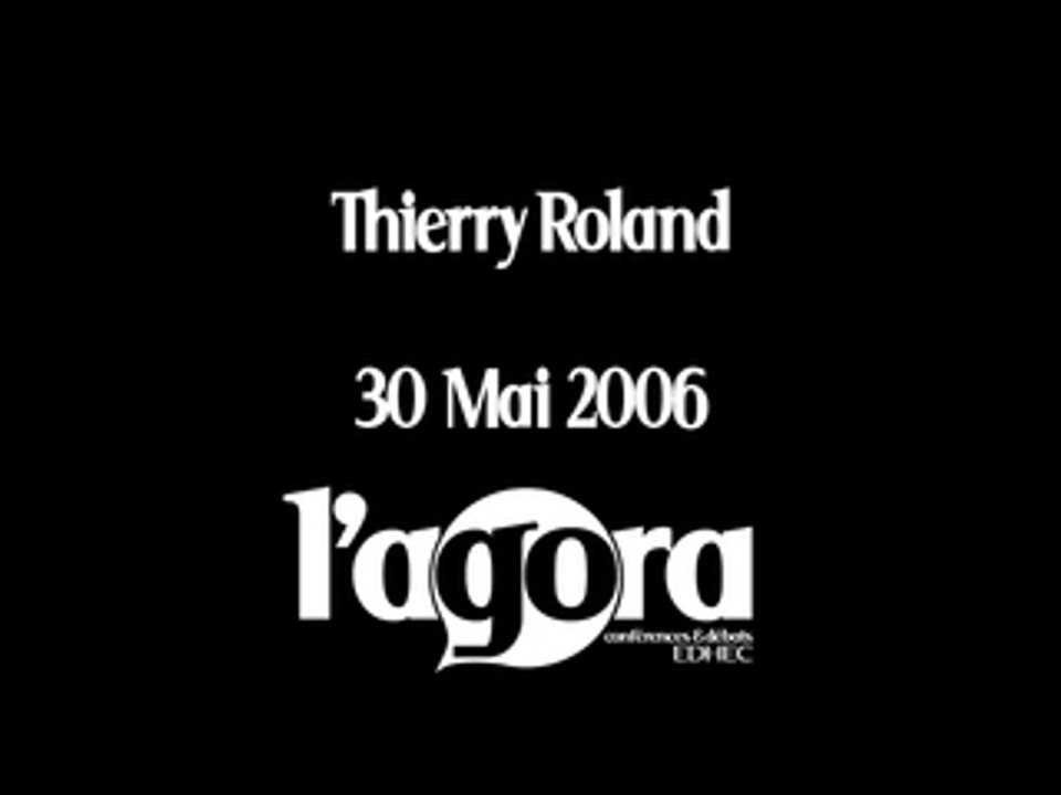 Conférence Thierry Roland