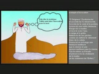 Description de la priere mortuaire