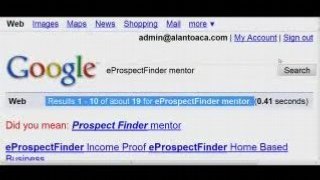 EProspectFinder 1 & 3 in Google For Free