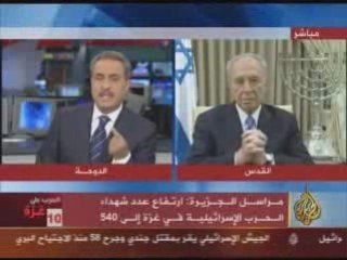 Shimon Peres About Gaza- Aljazeera - Part 3_4