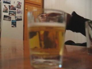 Beer shots in a chess game: going serial