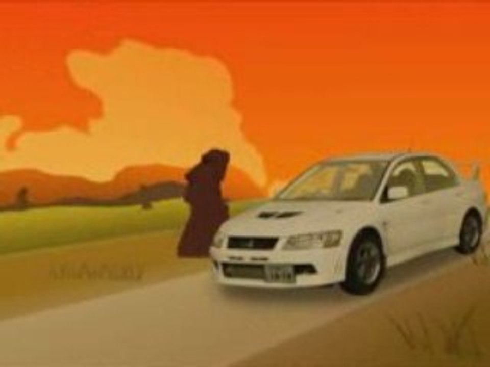 100車種CM「LANCER EVOLUTION編」
