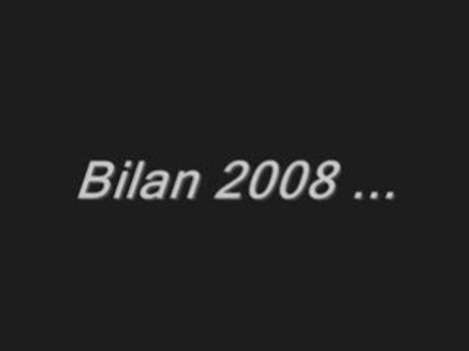 Bilan 2008
