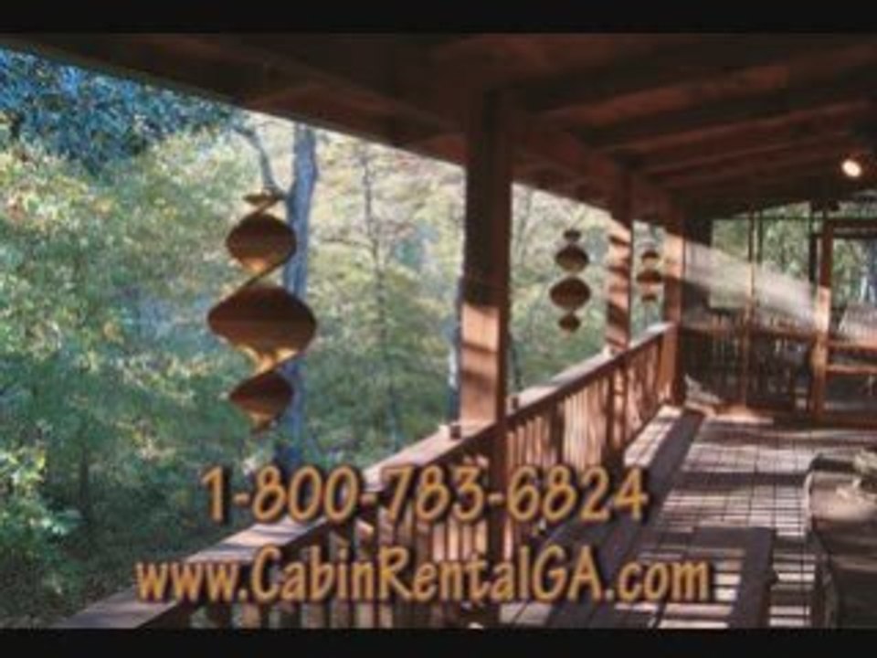 Cabin Rental near Ellijay on Talking Rock Creek