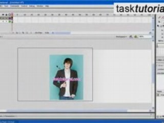 Cool gradient image animationt in FLASH - Tutorial