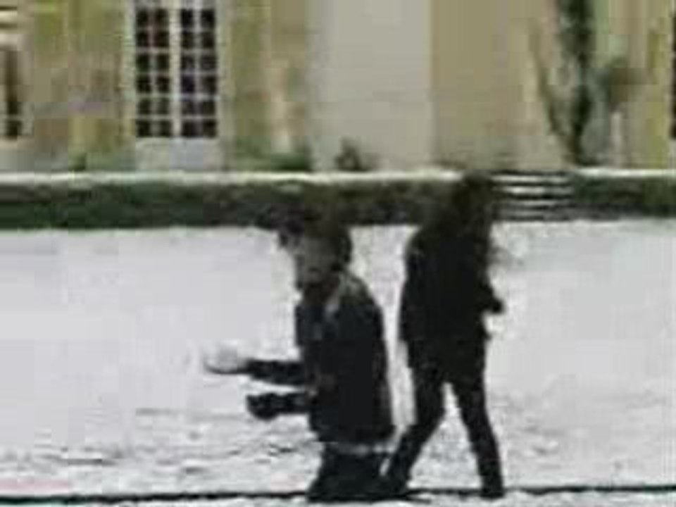 Neige à Bayonne janvier 2009