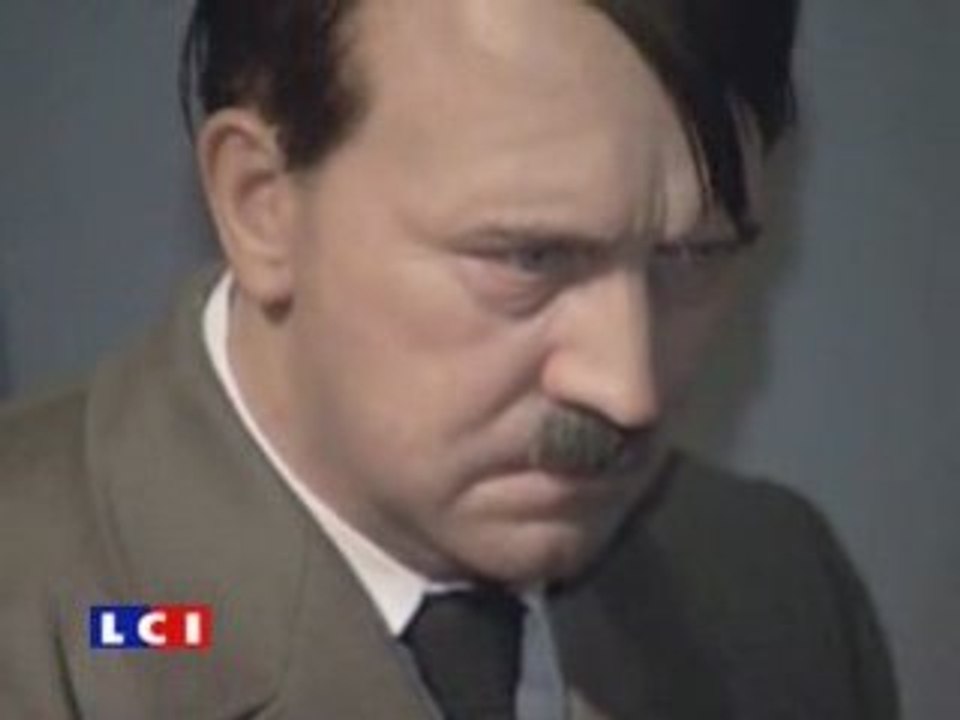 A wax statue of Hitler in Berlin