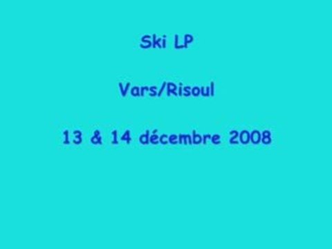 Ski Licence Pro IUT HSE LA CIOTAT 13&14décembre 2008