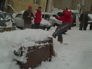 marseille sous la neige et en snow