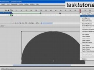 Image animation using mask in FLASH - Tutorial