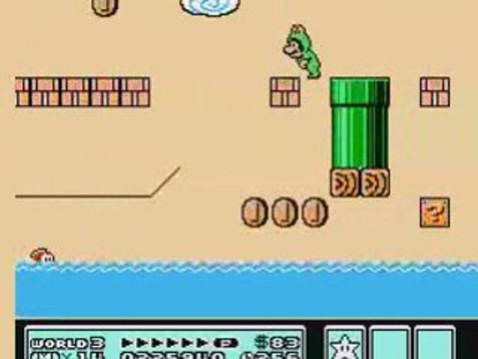Frogsuit Mario Bros. Frog Frog Frog (Worlds 2 and 3)