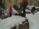 superbe saut en snow a marseille sous la neige