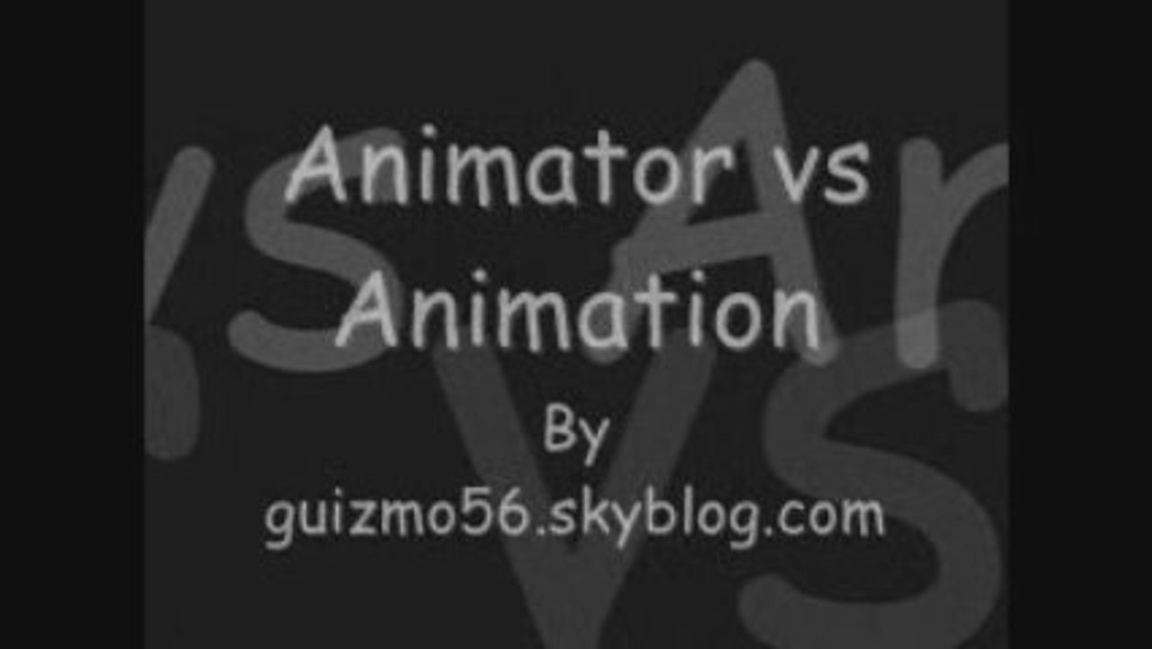 Animation vs animator