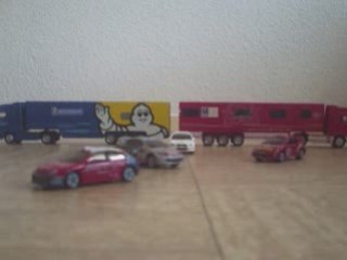 Défiler voiture+camion