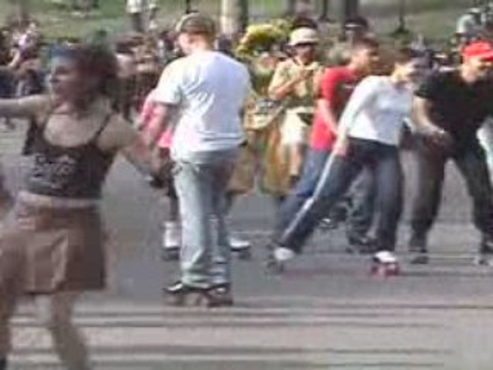 Central Park RollerSkaters - Rise Up (raw footage)