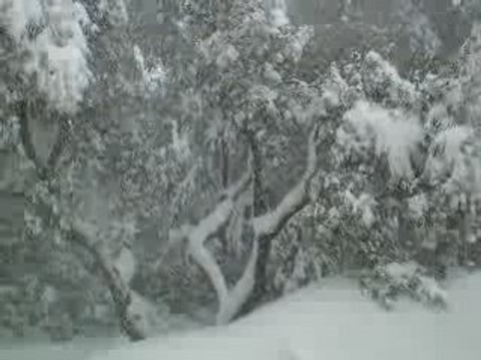 Episode neigeux du 7 Janvier - Bouches du Rhône - Partie III