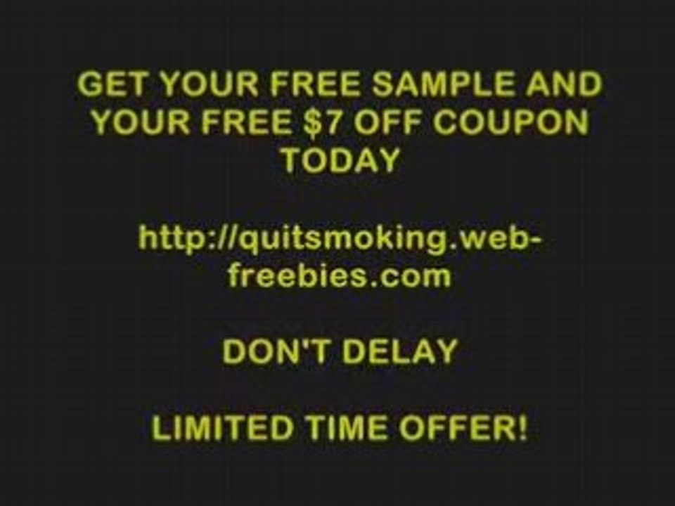 FREE SAMPLE NICODERM CQ AND FREE $7 COUPON