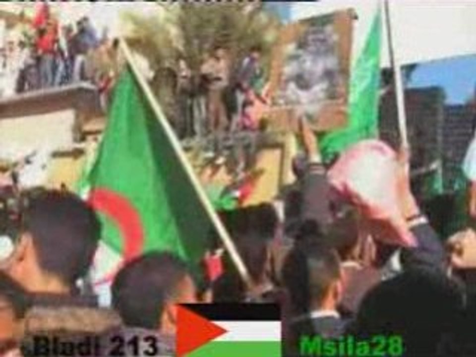 m'sila Manifestation de Solidarité pour la gaza 02
