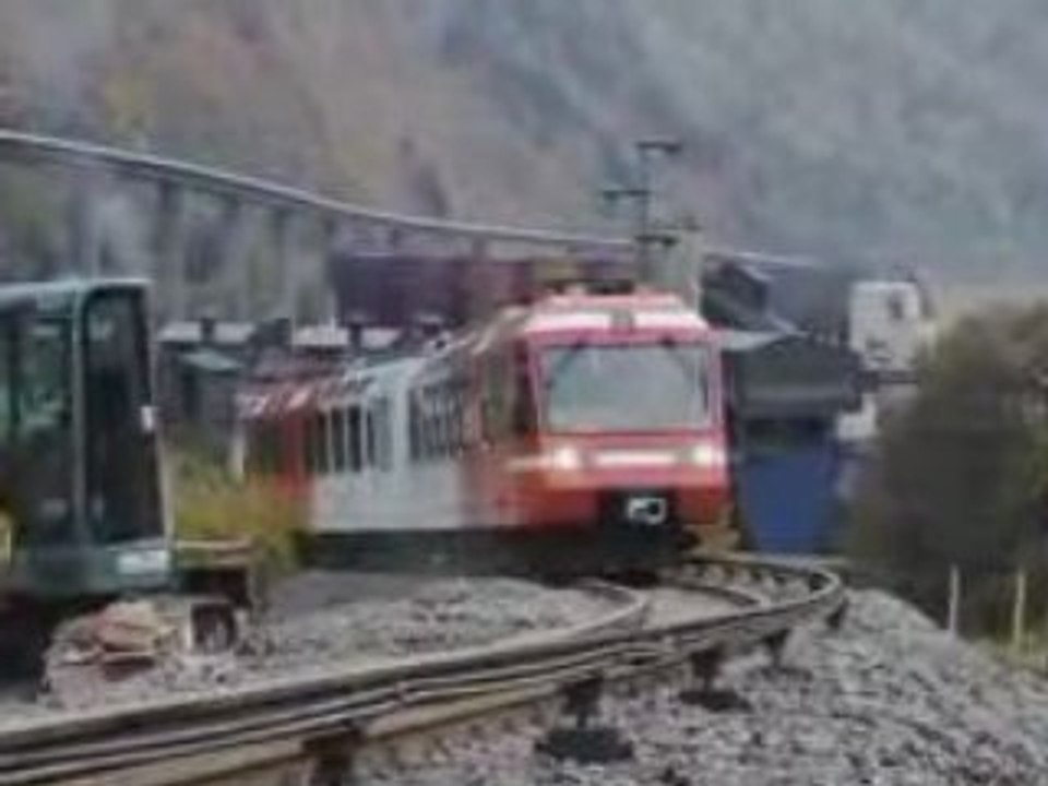 RVB sur la 90 du Mont -Blanc Express part2