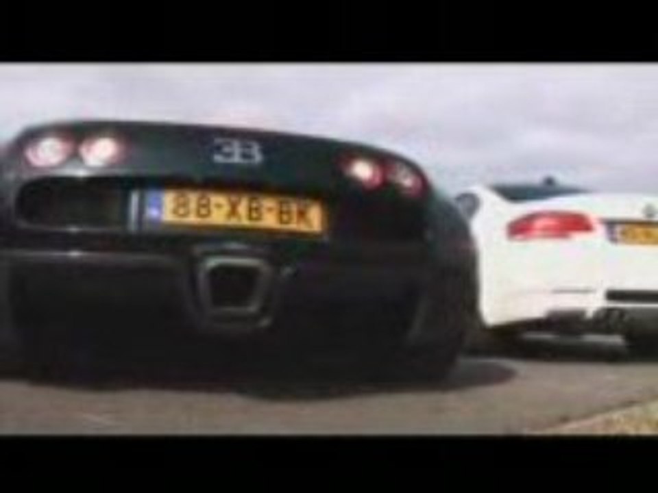 Bugatti veyron vs Bmw