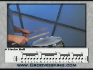 6 Stroke Roll - Drum Lessons - How to Play Drums