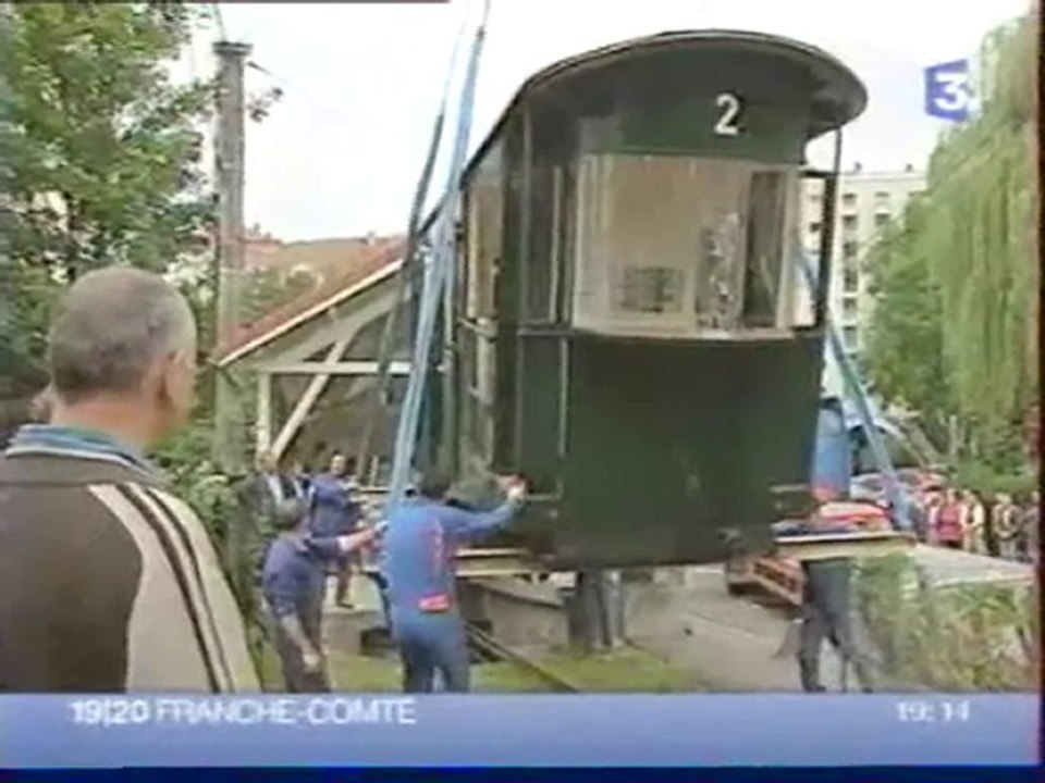 Funiculaire de Besançon : reportage septembre 2007