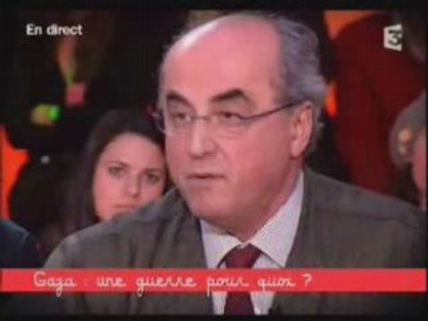 Ce soir ou jamais 08/01 Gaza Conflit israélo-palestinien 3