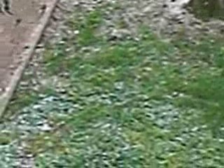 chute de neige à Agen