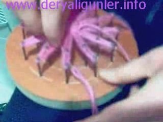 çivili çiçek yapımı - 2