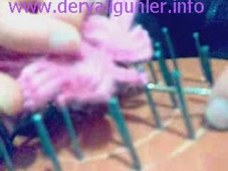 çivili çiçek yapımı - 4