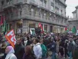 Manifestation à Grenoble contre les masacres d'Israal à Gaza