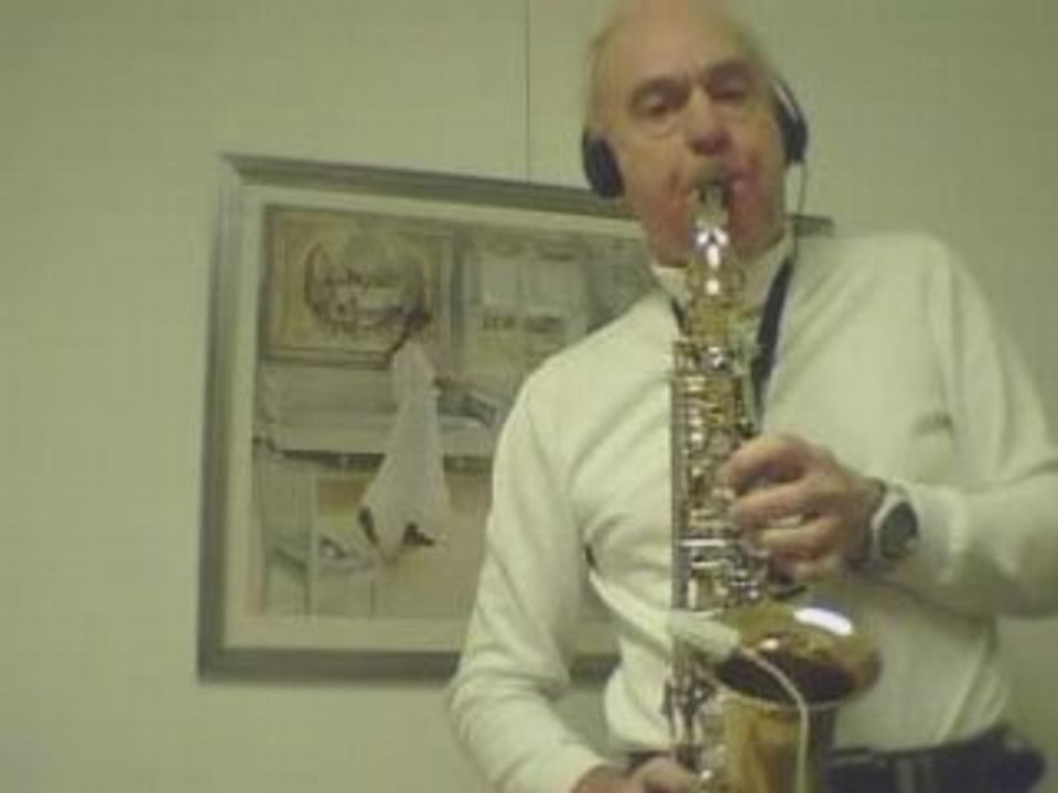 "Amazing Grace"; Johnny D Bergh on Alto Saxophone!