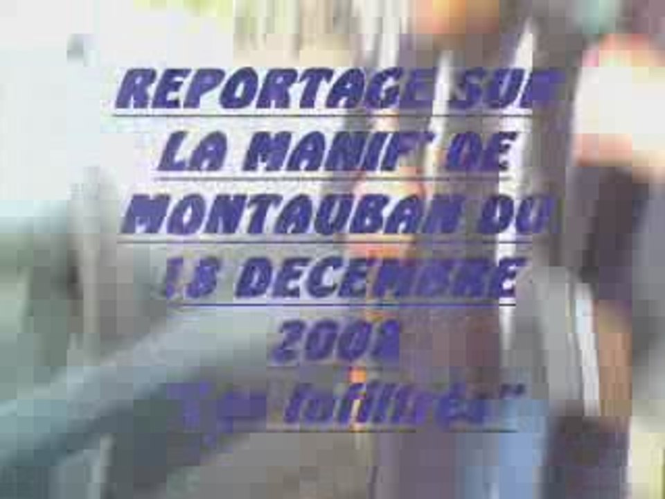 La Manif' de Montauban "Les Infiltrés" part.1