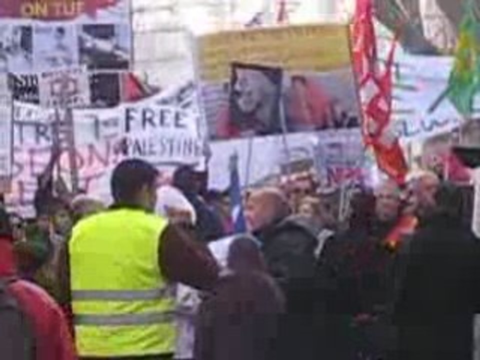 AVIGNON MANIFESTATION CONTRE LA GUERRE À GAZA
