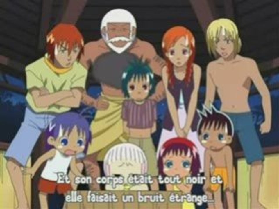 Jungle wa itsumo hare nochi guu - le dessin de Guu