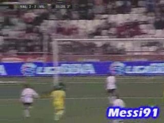 FC VALENCE - VILLARREAL 2-2 BUT DE LLORENTE
