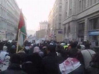 MANIF PROPALESTINE LYON TOUS AVEC  GAZA