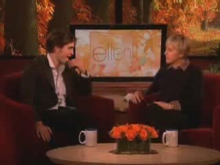 Robert Pattinson on the Ellen show