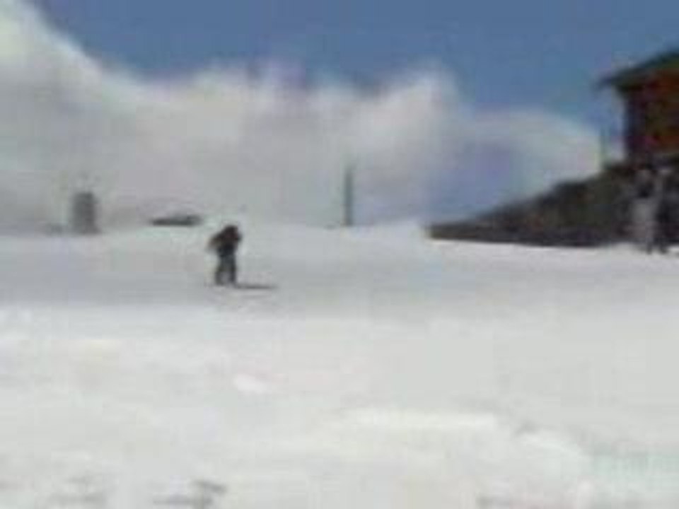 Grosse croute de ma cousine au ski