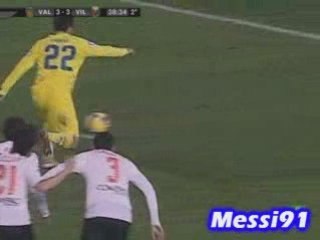 FC VALENCE - VILLARREAL 3-3 BUT DE ROSSI