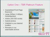 The Beauty Review Advertising Options